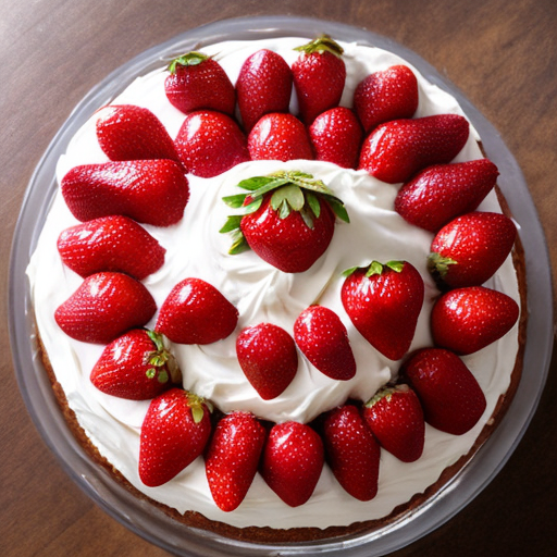 Strawberry No-Bake Cake