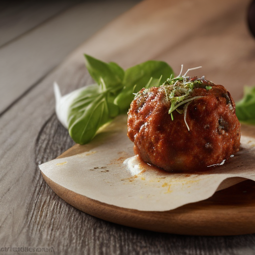Italian Sausage Stuffed Meatball Orichiette