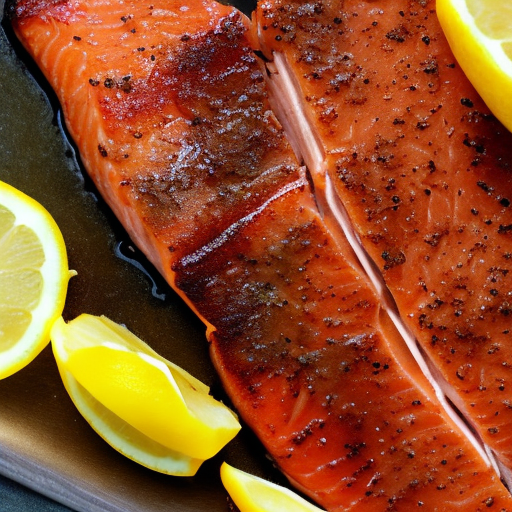 Lemon Glazed Salmon