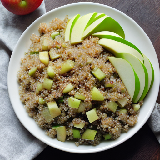 Celery and Apple Quinoa Salad