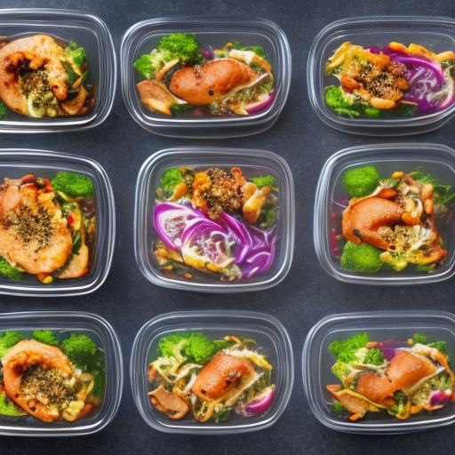 Protein-Packed Meal Prep for Healthy Weight Gain
