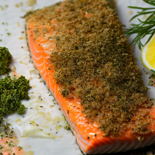 Herb Crusted Salmon