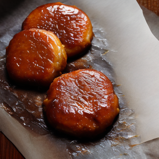 Syrup Glazed Pork Patties