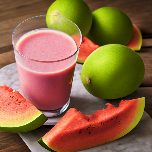 Tropical Melon Bliss Smoothie